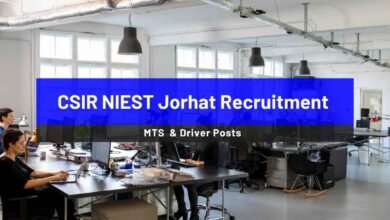 CSIR NIEST Jorhat Recruitment 2026