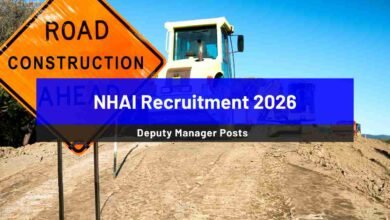 NHAI Deputy Manager Recruitment 2026