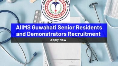 AIIMS Guwahati Senior Residents and Demonstrators Recruitment