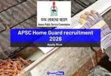 APSC Home Guard recruitment 2026