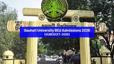 Gauhati University BEd Admissions 2026