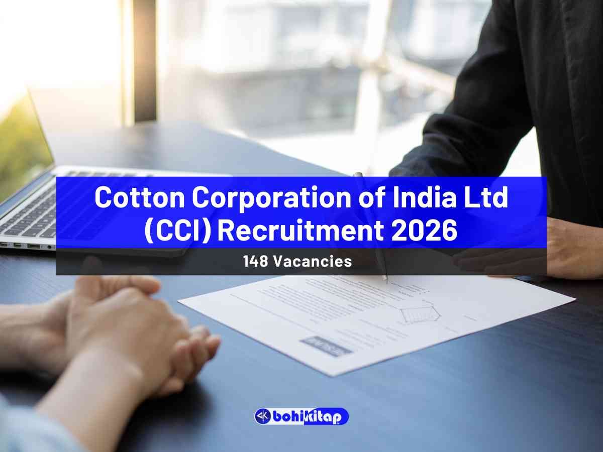 CCI Recruitment 2026: Apply Online For 148 Vacancies in various Posts - Bohikitap CCI Recruitment 2026