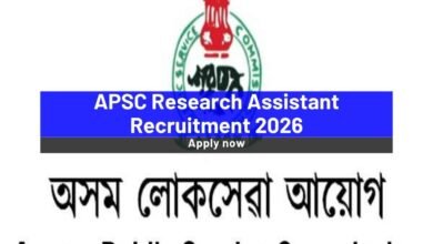APSC Research Assistant Recruitment 2026