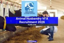 Animal Husbandry VFA Recruitment 2026