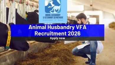 Animal Husbandry VFA Recruitment 2026