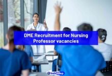 DME Recruitment for Nursing Professor vacancies