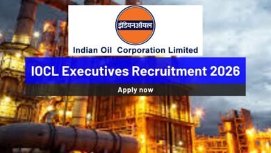 IOCL Executives Recruitment 2026