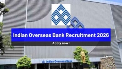 Indian Overseas Bank Recruitment 2026