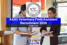 KAAC Veterinary Field Assistant Recruitment 2026