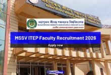 MSSV ITEP Faculty Recruitment 2026