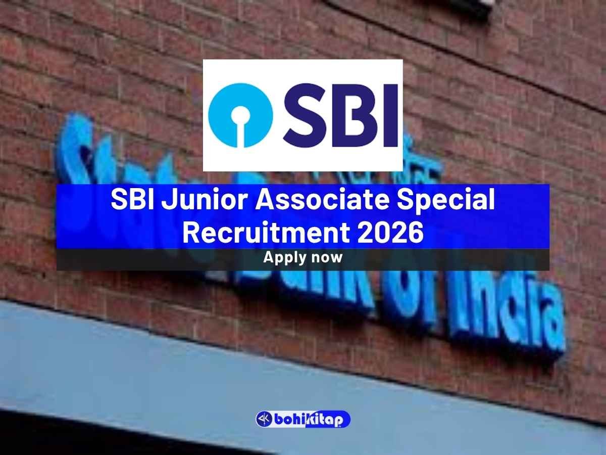 SBI Junior Associate Special Recruitment 2026: Application portal closes tomorrow; Apply now - Bohikitap SBI Junior Associate Special Recruitment 2026