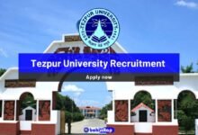 Tezpur University Recruitment
