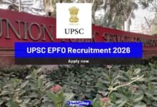 UPSC EPFO Recruitment 2026