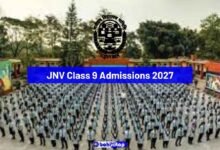 JNV Class 9 admissions 2027