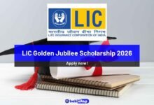 LIC Golden Jubilee Scholarship 2026