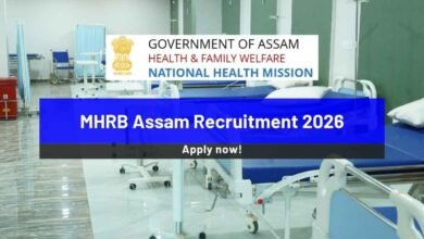 MHRB Assam Recruitment 2026