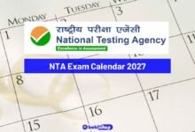 NTA Exam Calendar 2027