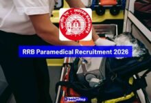 RRB Paramedical Recruitment 2026