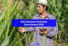 AAU Assistant Professor Recruitment 2026