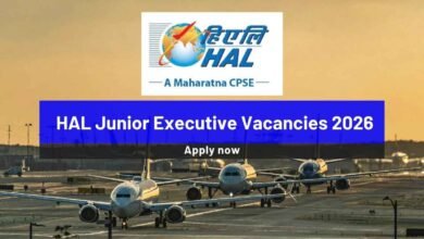 HAL Junior Executive Vacancies 2026