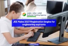 JEE Mains 2027 Registration