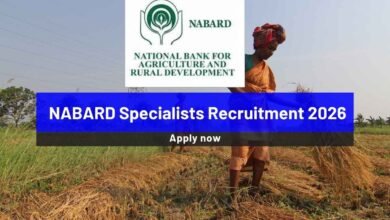 NABARD Specialists Recruitment 2026