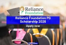 Reliance Foundation PG Scholarship 2026