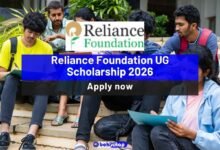 Reliance Foundation UG Scholarship 2026