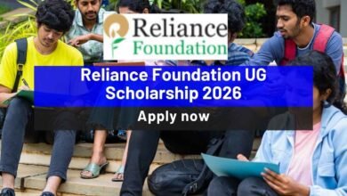 Reliance Foundation UG Scholarship 2026