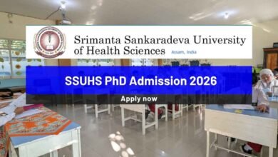SSUHS PhD Admission 2026