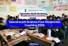 Upendranath Brahma Free Residential Coaching 2026